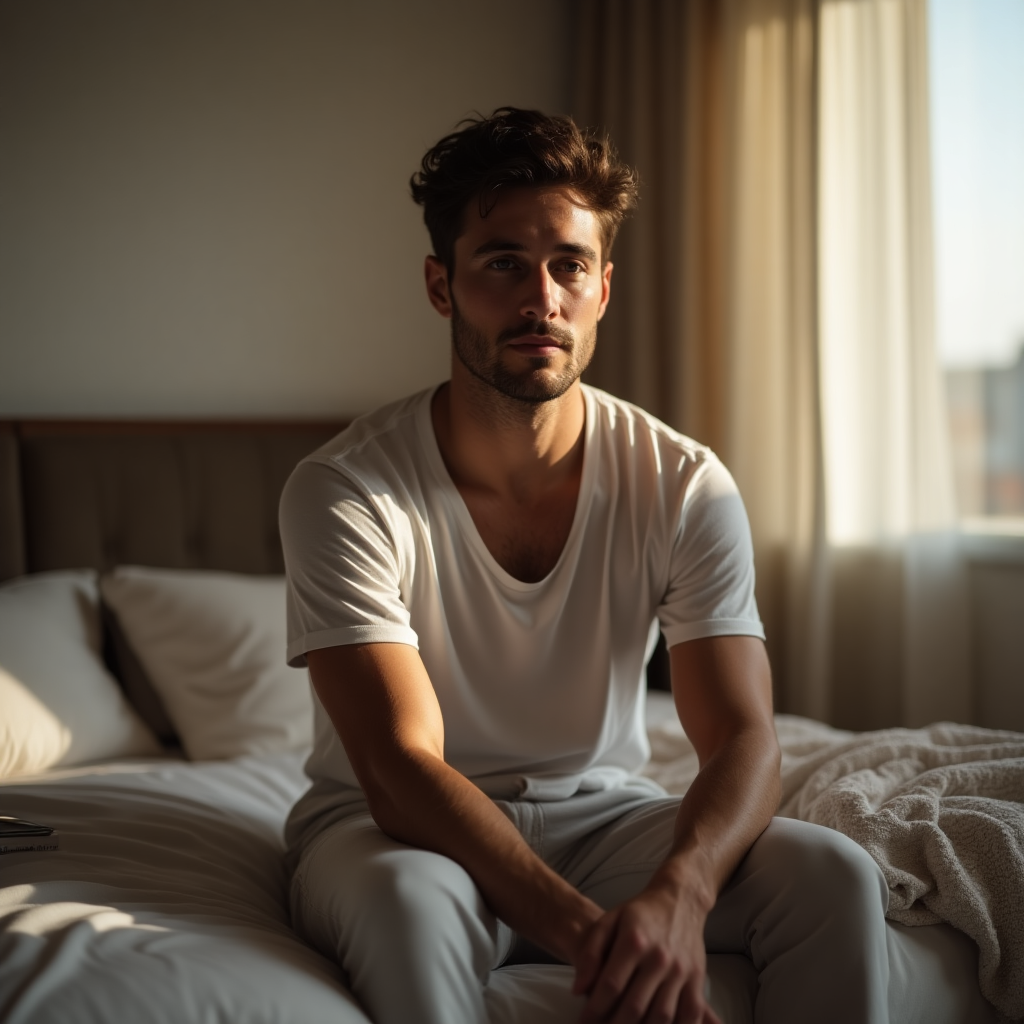 Restful sleep moment